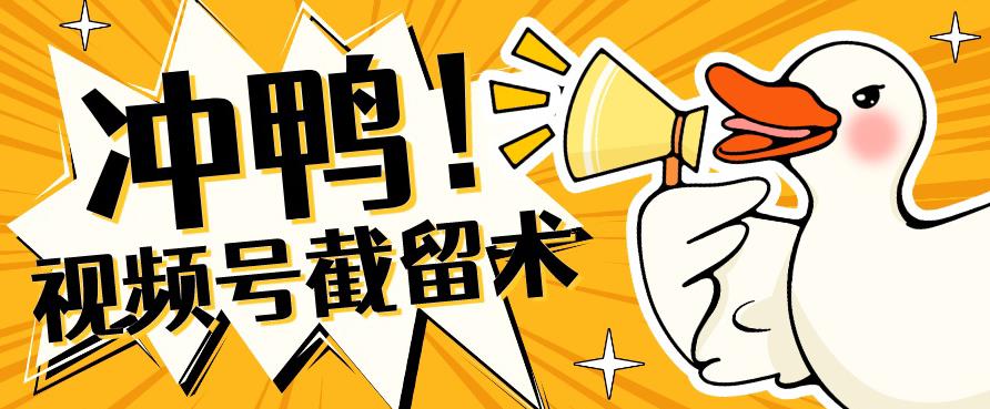 全球首发-视频号无限截留术-你不知道的流量沃土-网创先锋