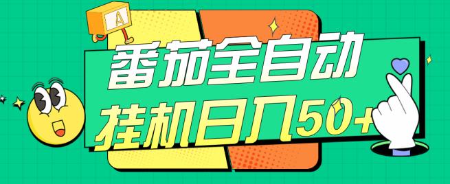 番茄全自动挂机日入50+，软件全自动，多号破百【揭秘】-网创先锋