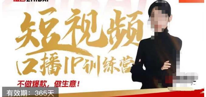 大实话IP圈周百见短视频口播IP训练营，讲透短视频创业核心方法-网创先锋