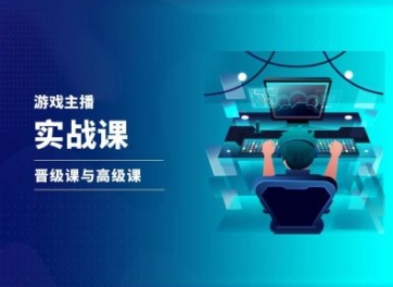 游戏直播实战课，抖音直播晋级课与高级课-网创先锋