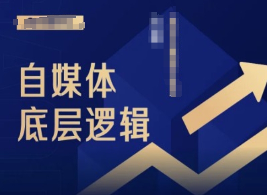2024自媒体底层逻辑录播课，自媒体小白必看-网创先锋