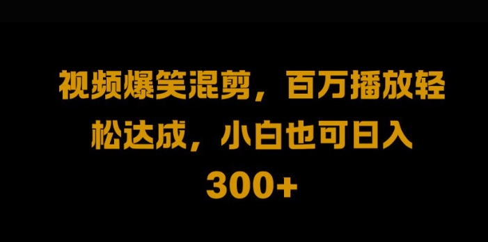 视频号零门槛，爆火视频搬运后二次剪辑，轻松达成日入1k【揭秘】-网创先锋