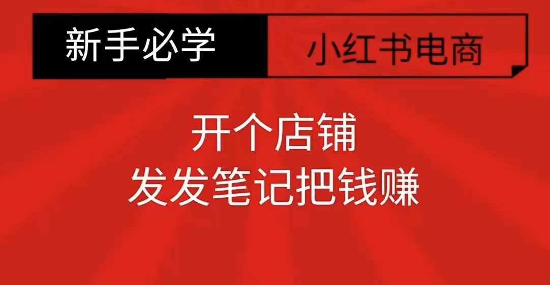 小红书零食共创【新手易上手】开个店铺，发发笔记把钱赚-网创先锋