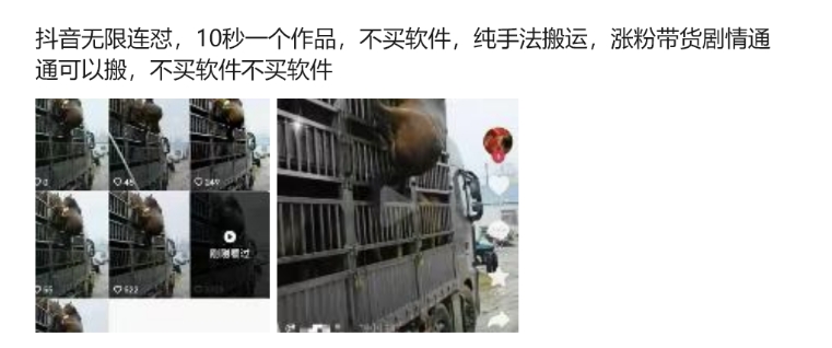 抖音无限连怼，10秒一个作品不买软件，纯手法搬运，涨粉带货剧情通通可以搬-网创先锋
