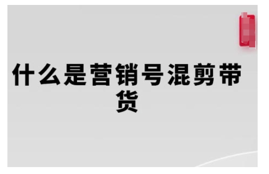 营销号混剪带货，从内容创作到流量变现的全流程，教你用营销号形式做混剪带货-网创先锋
