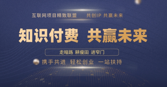 别人苦寻无果，为何他们靠知识付费卖项目 2025 年轻松年入100个?【揭秘】-网创先锋