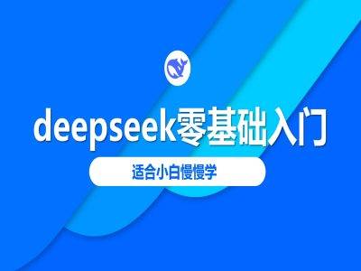 deepseek零基础入门-deepseek教程2025，适合小白慢慢学-网创先锋