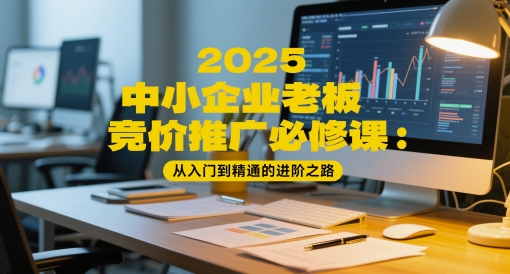 2025中小企业老板竞价推广必修课：从入门到精通的进阶之路-网创先锋