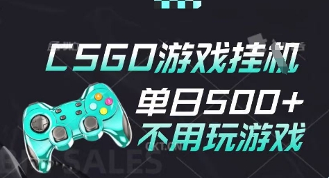 25年CSGO游戏搬砖，全自动挂G，不需要玩游戏，手机操作日入3张(不是汇率搬砖)【揭秘】-网创先锋
