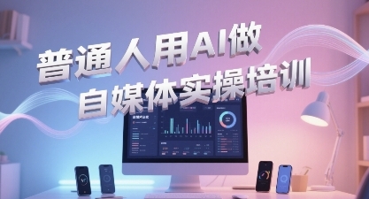 普通一个人用AI做自媒体，助你轻松开启AI自媒体创作之路-网创先锋