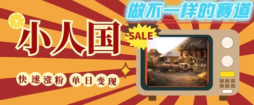 DeepSeek+绘图+视频制作小人国微观视频，小白轻轻松松上手，条条爆款，条条变现，单日就能收益-网创先锋