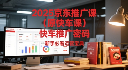 2025京东推广课（原快车课）解锁京东快车推广密码，新手必看运营宝典-网创先锋
