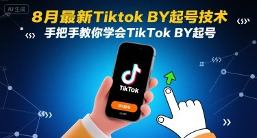 8月最新Tiktok搬运起号技术，手把手教你学会TikTok搬运起号-网创先锋