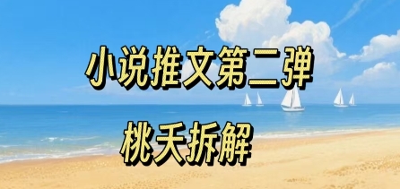 小说推文项目操作全流程第二弹，0粉就能做，门槛低非常适合新手-网创先锋