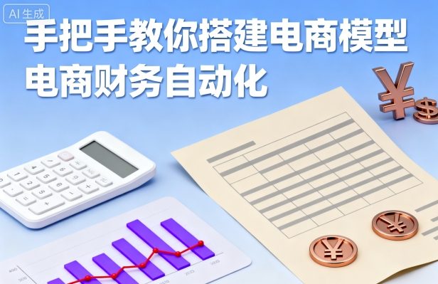 手把手教你搭建电商模型-电商财务自动化-网创先锋
